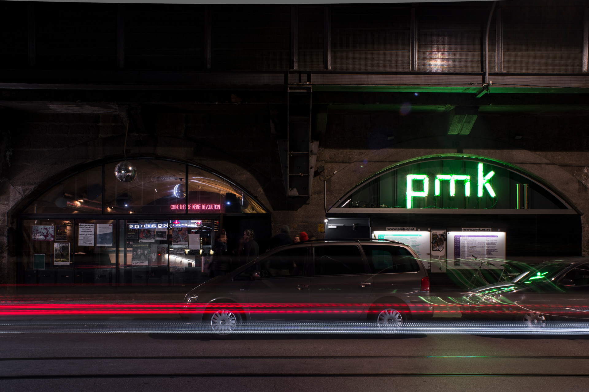 Thomas Feuerstein - p.m.k Logo Installation